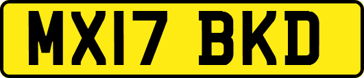MX17BKD