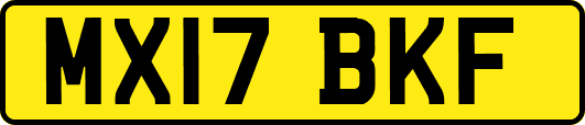 MX17BKF