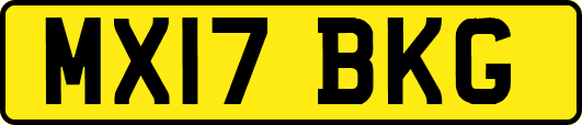 MX17BKG
