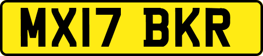 MX17BKR