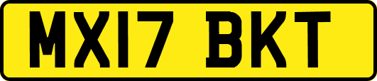 MX17BKT