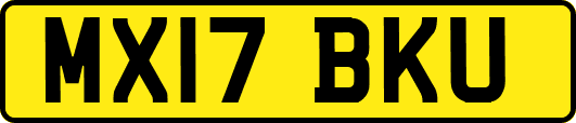 MX17BKU