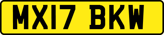 MX17BKW