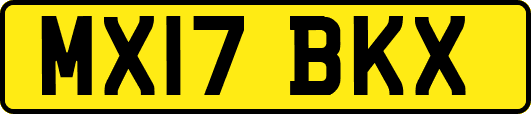 MX17BKX