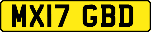 MX17GBD