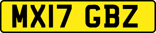 MX17GBZ