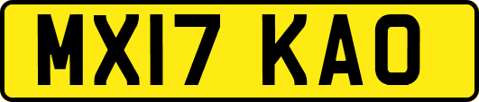 MX17KAO