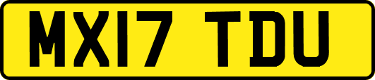 MX17TDU
