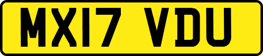 MX17VDU