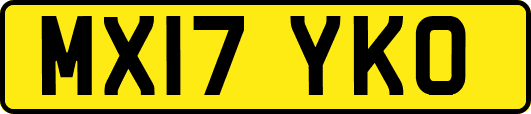 MX17YKO