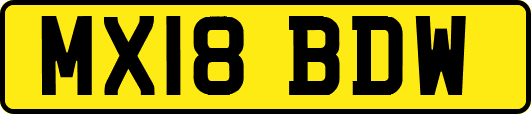 MX18BDW