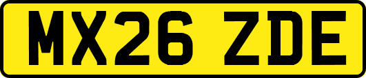 MX26ZDE