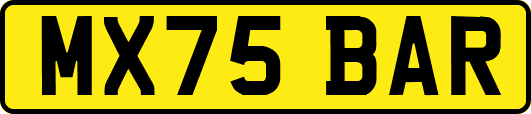MX75BAR