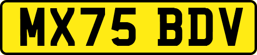 MX75BDV