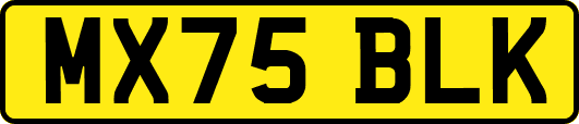 MX75BLK