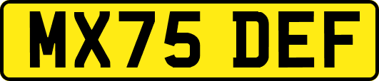 MX75DEF