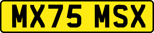 MX75MSX