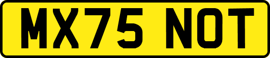 MX75NOT