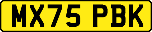 MX75PBK