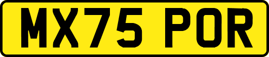 MX75POR
