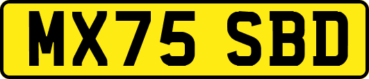 MX75SBD