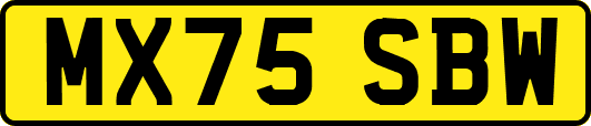 MX75SBW