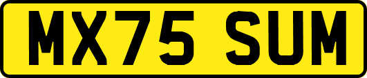MX75SUM