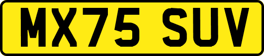 MX75SUV