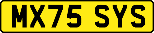 MX75SYS