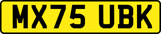 MX75UBK