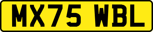 MX75WBL