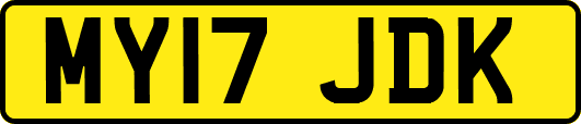 MY17JDK