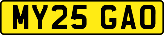 MY25GAO
