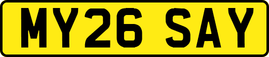 MY26SAY