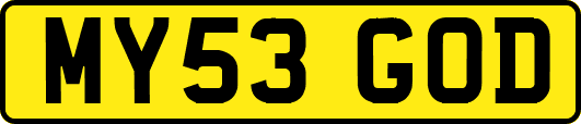 MY53GOD