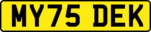 MY75DEK