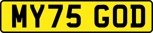MY75GOD