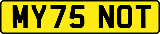 MY75NOT