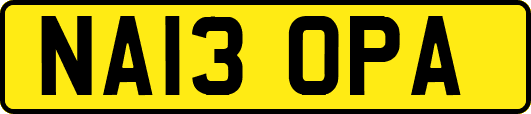 NA13OPA