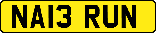 NA13RUN
