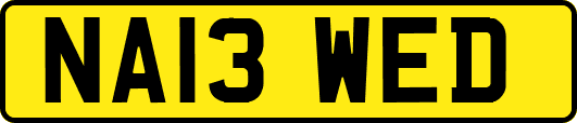NA13WED