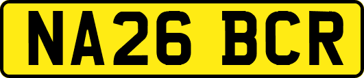 NA26BCR