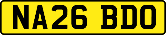 NA26BDO