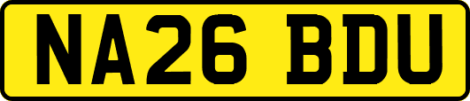 NA26BDU