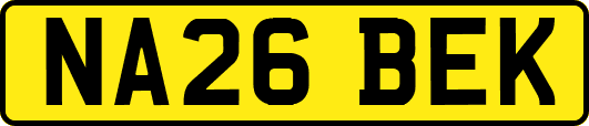 NA26BEK