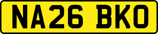 NA26BKO