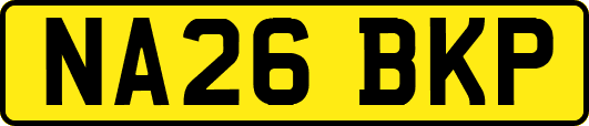 NA26BKP
