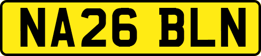 NA26BLN