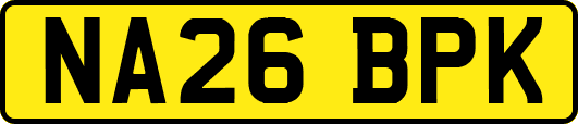 NA26BPK