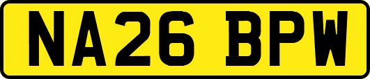 NA26BPW